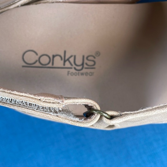 Corkys Tiffanee Studded Wedge Sandals - Picture 6 of 8